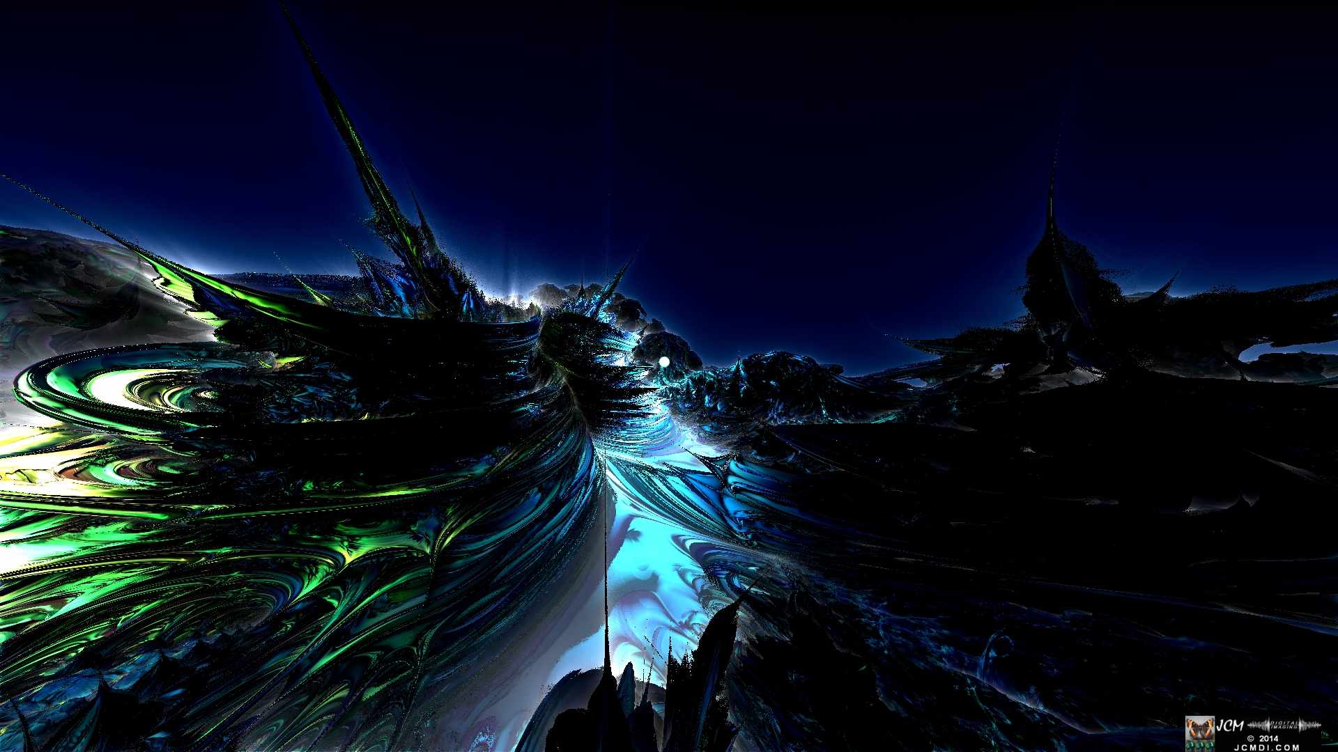 Fractal Asteroid rendering using mandelbulb 3D software